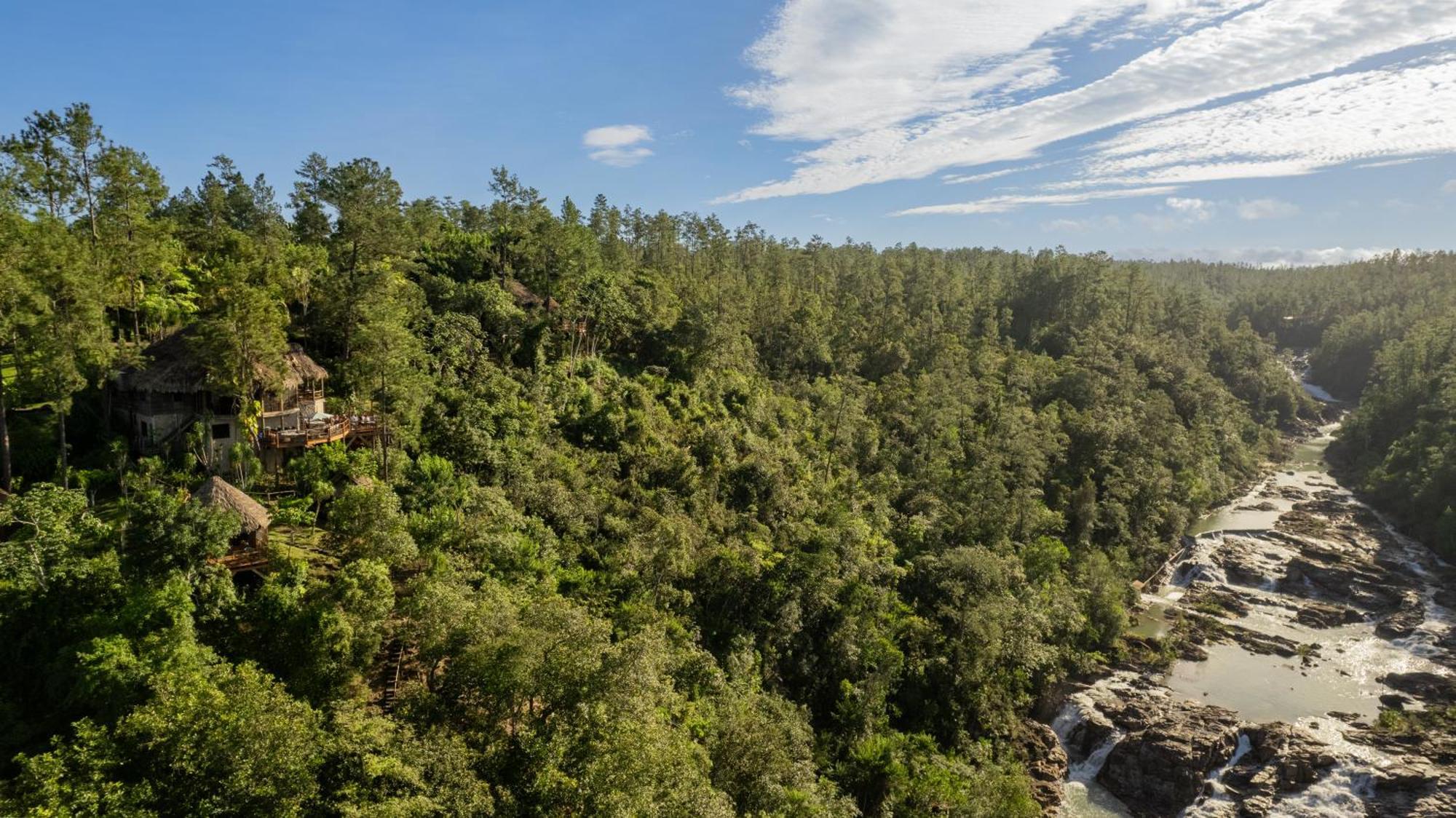 Gaia Riverlodge Unitedville Kültér fotó